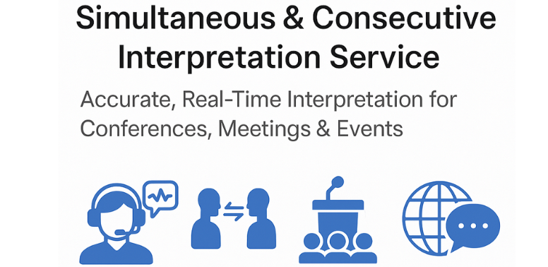 Simultaneous & Consecutive Interpretation Service