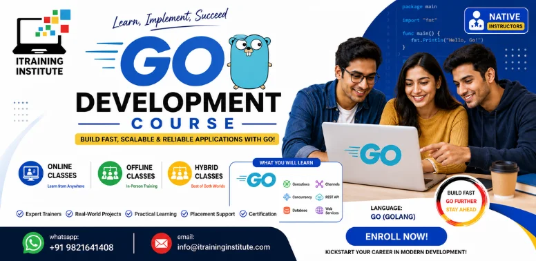 Go Programming Course: Master Go Language in Noida & Delhi