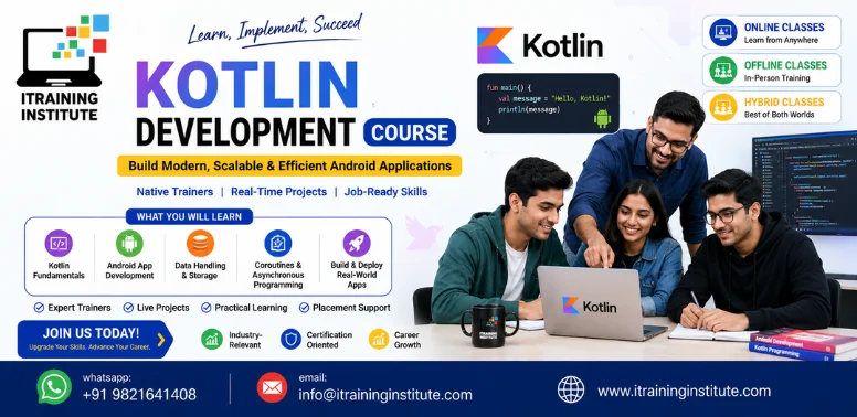 Kotlin Programming Language Course in Latvia | Practical Training | Job ...
