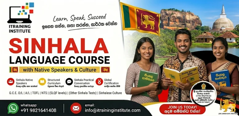 Sinhala Course Sinhala Language Course : Expert Training & Mastery